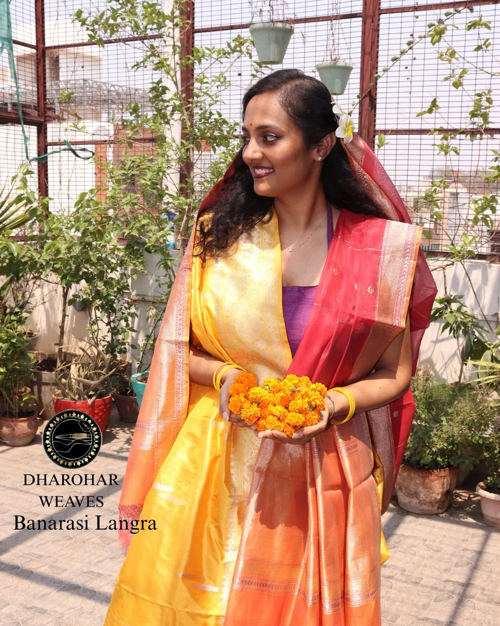 Banarasi Langra - Dharohar Weaves